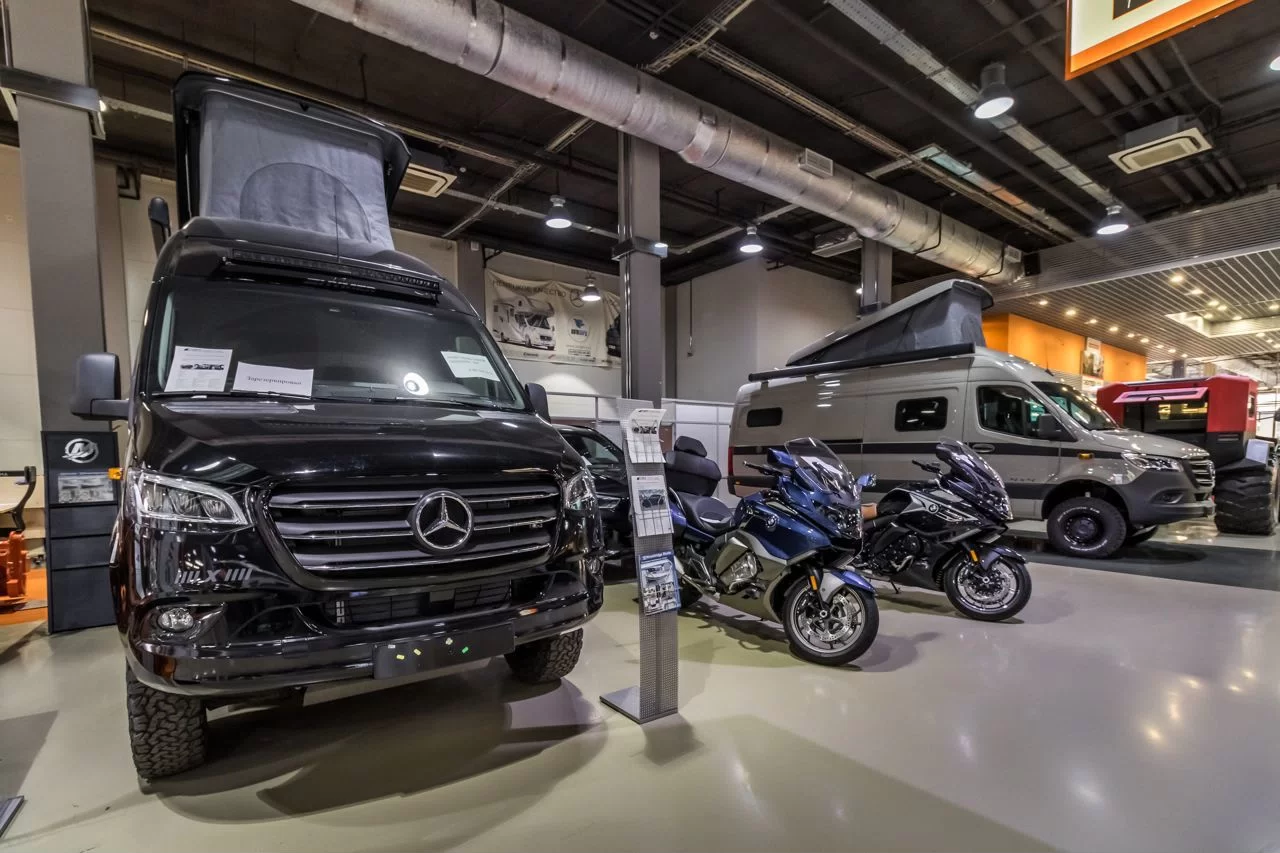 Автодома в шоуруме PRO CAMPER